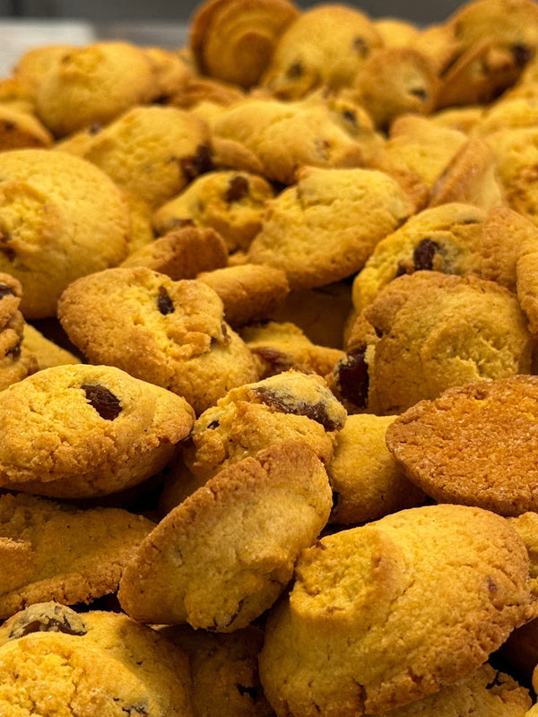 Zaèti: i biscotti veneti con farina di mais e uvetta
