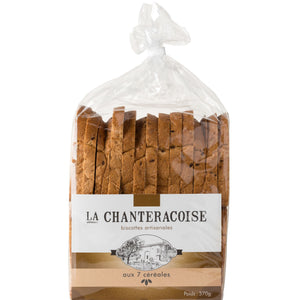 Fette biscottate ai 7 Cereali di La Chanteracoise, confezione da 370g.