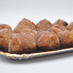 Frittelle alla Crema alla Grappa di Bassano di Capovilla Distillati, ripieno gustoso ed elegante