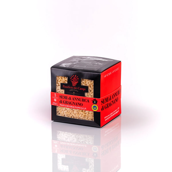 Semi di Annurca di Gragnano di Pastificio dei Campi, confezione da 500g.