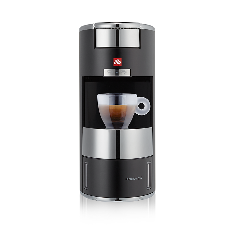 X9 Macchina da Caffè Iperespresso Illy Nero Fronte