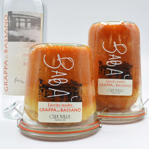 Prodotti Babà in Vasocottura alla Grappa di Bassano Capovilla Artigianale a Lievitazione Naturale Pasticceria Gianni Saccone