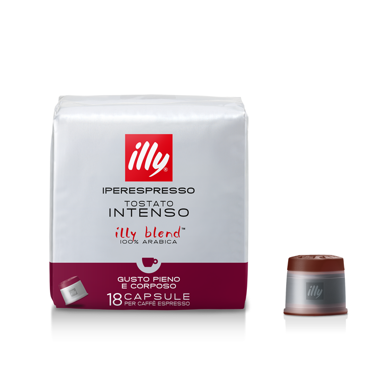 Illy Intenso Illy Pods For Nespresso INTENSE Roasted Iperespresso