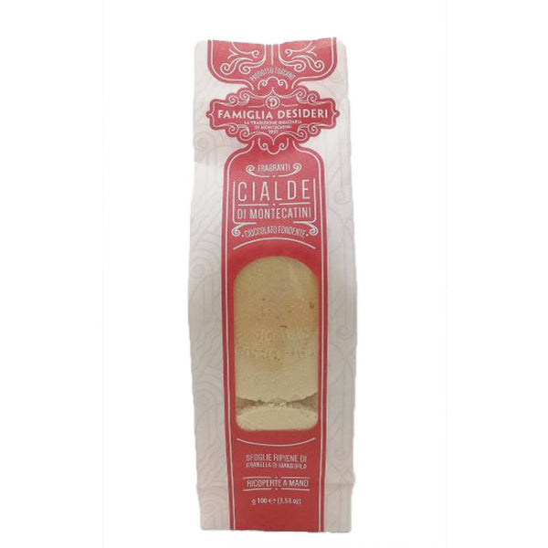 Cialde di Montecatini ricoperte di Cioccolato Extra Dark 100g - Famiglia Desideri