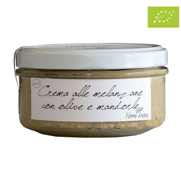 Crema alle Melanzane con Olive e Mandorle 150g - Nonno Andrea
