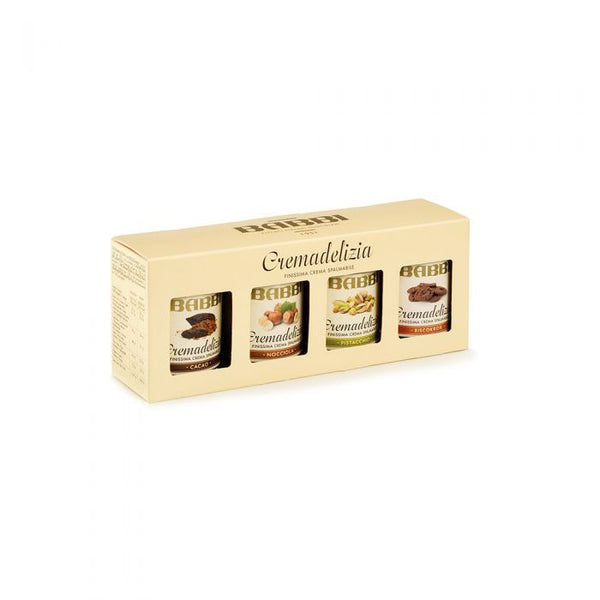 Cremadelizia Confezione Assortita Cacao Nocciola Pistacchio Biscokrok- Babbi