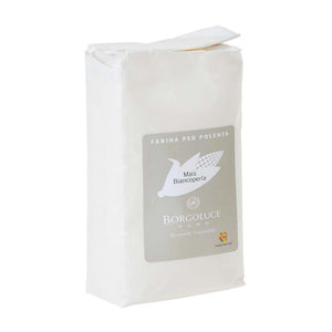 Farina bianca di mais Biancoperla Borgoluce