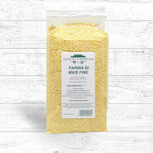 Farina di Mais Fine BIO 1KG - Tenuta Castello