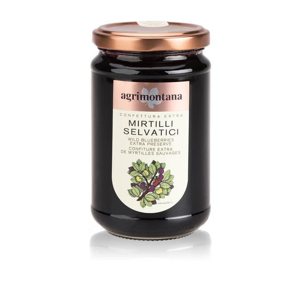 Confettura Extra di Mirtilli Selvatici Gr.350 - Agrimontana