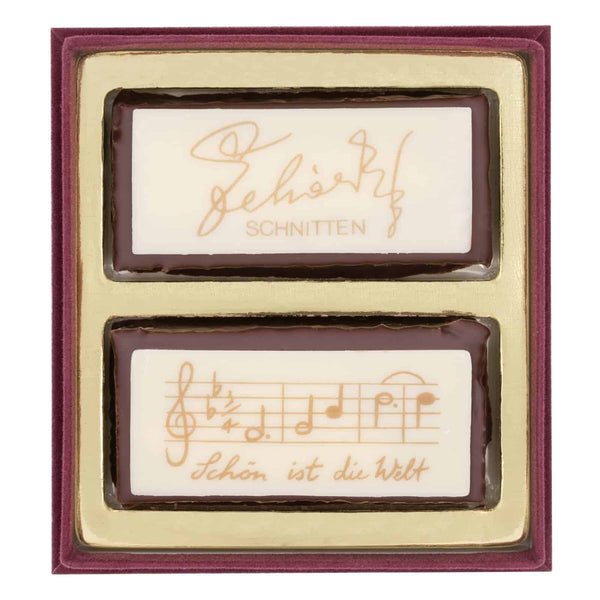 Zauner Lehar-Schnitten, Pan di Spagna al Caramello e Nocciole, Confezione - Zauner