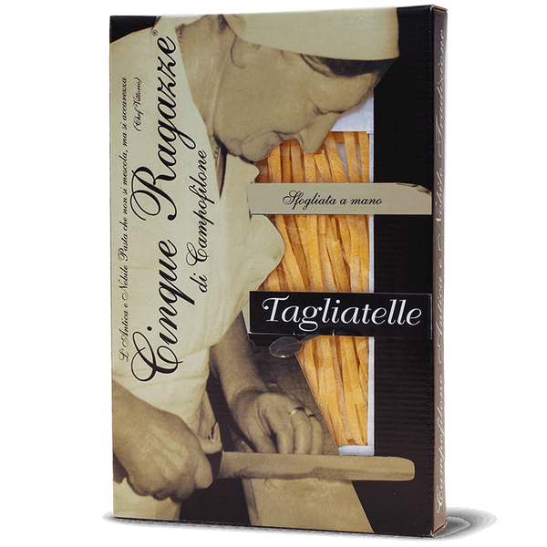 Tagliatelle di Campofilone Pasta all'uovo - Cinque Ragazze