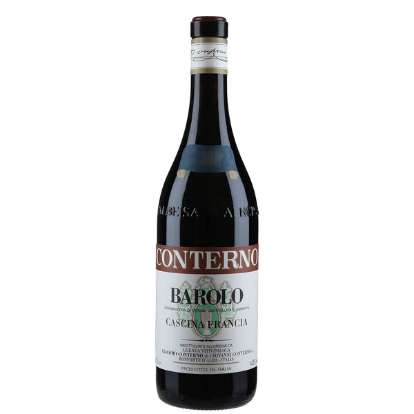 Barolo Cascina Francia 2018 di Giacomo Conterno, bottiglia da 0,75l.