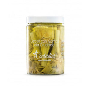 Carciofi Con Gambo alla Crudaiola Gr.520 - I Contadin